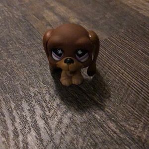 Vintage littlest pet shop dog